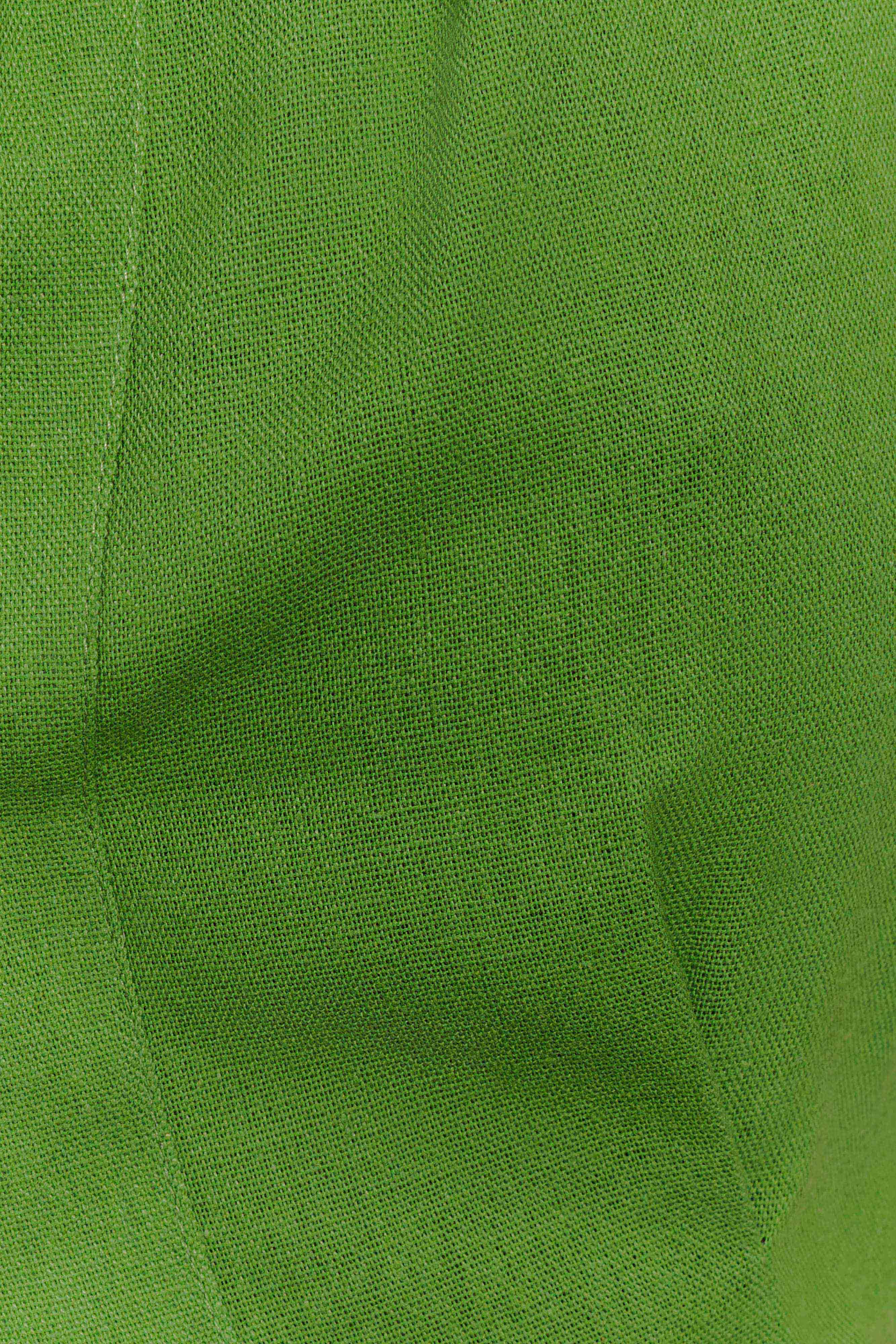 Scout Sleeveless Linen Shirt - Green