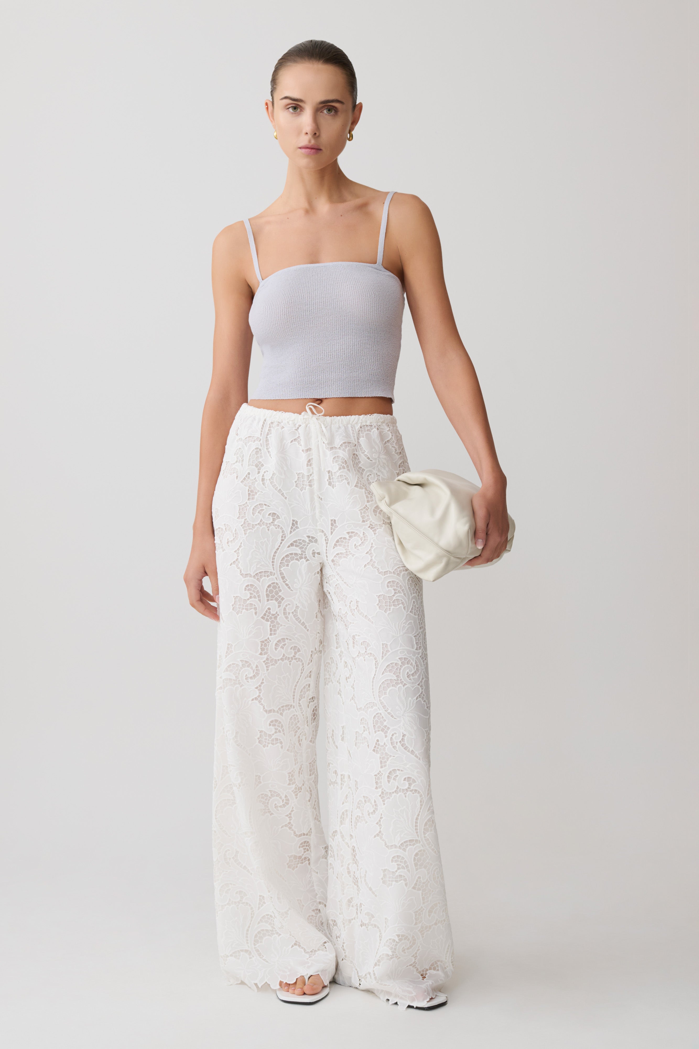 Jaytee Knit Top - Sky Blue